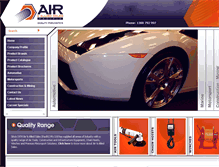 Tablet Screenshot of air-allied.com.au